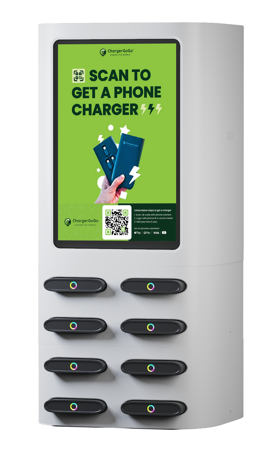 Station ChargerGoGo C8 Pro